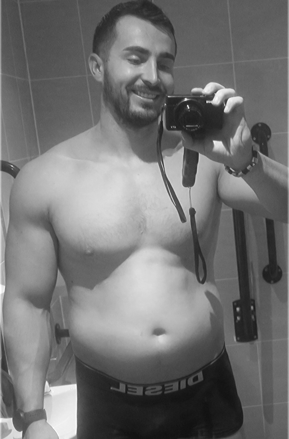 Alex before transformation